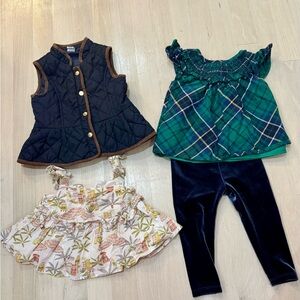 Janie and Jack girls 12-18 month bundle